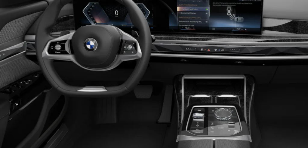 BMW 7シリーズ　内装