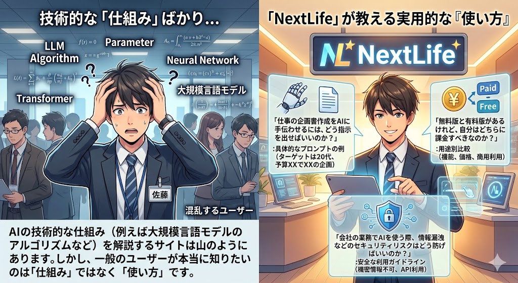 なぜ今、「NextLife」のようなメディアが必要なのか？
